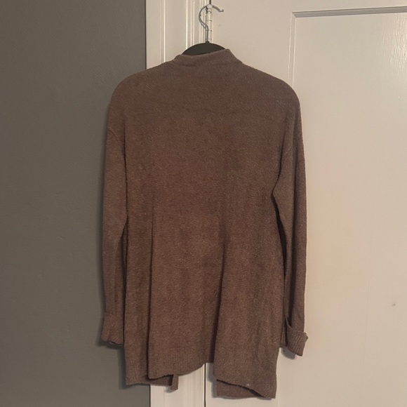 Barefoot Dreams Open Front Cardigan with pockets - Picture 4 of 7